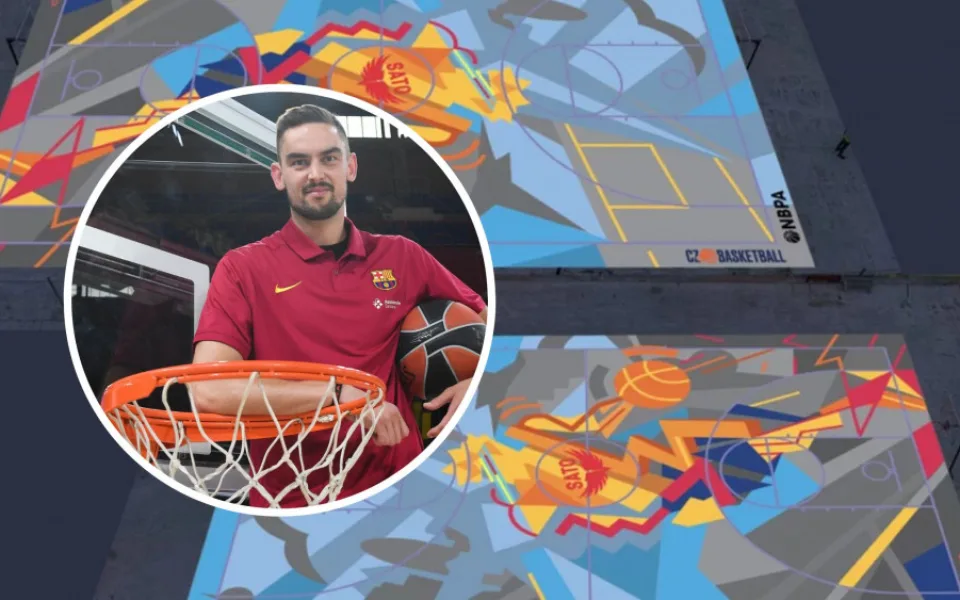 Basketbalové hřiště na Žižkově připomene Ameriku. Tomáš Satoranský renovuje plácek, kde začínal