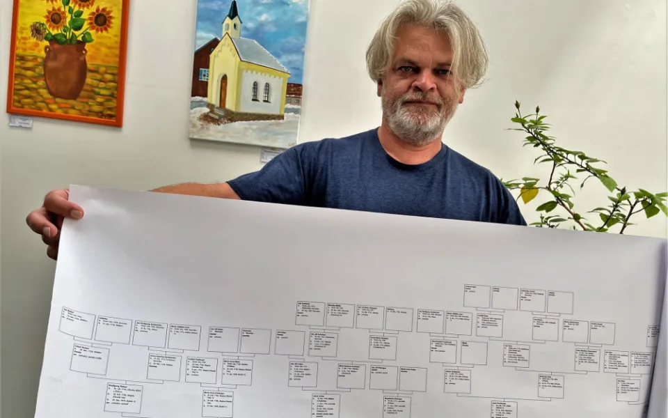 Vytváření rodokmenů a pátrání po dávných předcích mě baví i živí, říká příbuzný posledního plzeňského kata