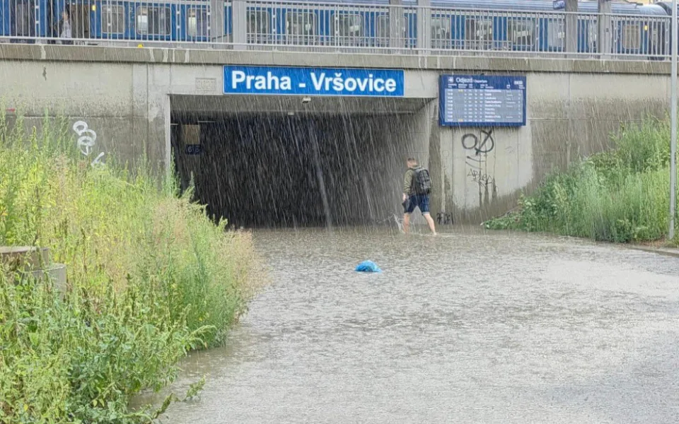 Poprvé byl podchod zaplaven 20. srpna