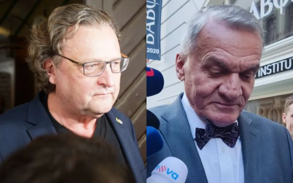Petr Hlaváček (STAN) a Bohuslav Svoboda (ODS).