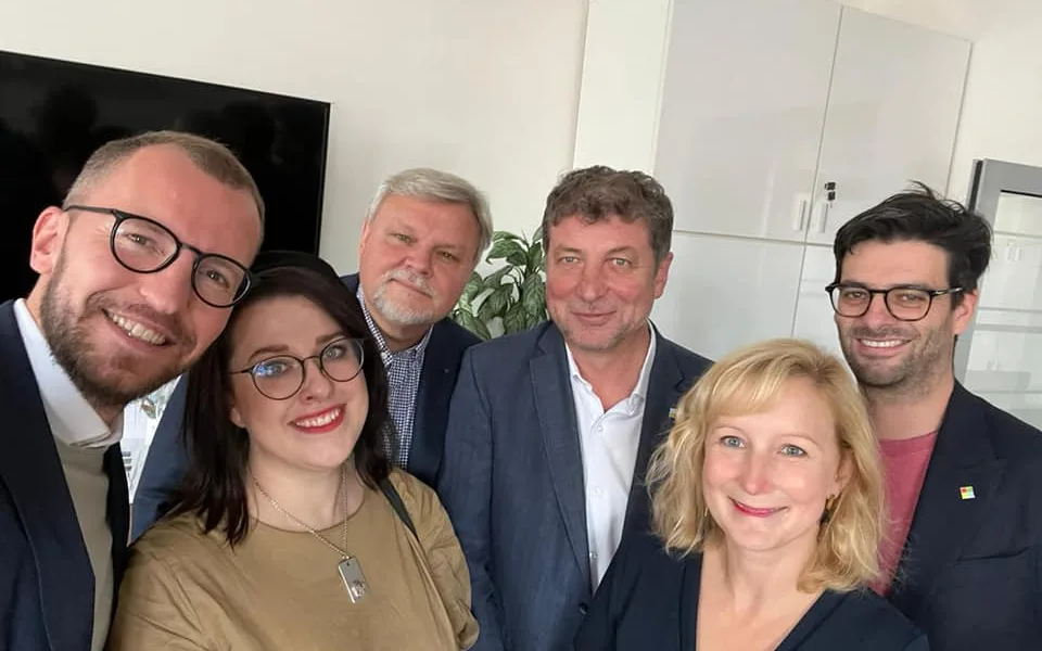 Jakub Stárek, Barbora Truksová (Zelení), Jan Decker (KDU-ČSL), Jan Lacina (STAN), Mariana Čapková (Praha sobě), Petr Prokop (STAN)