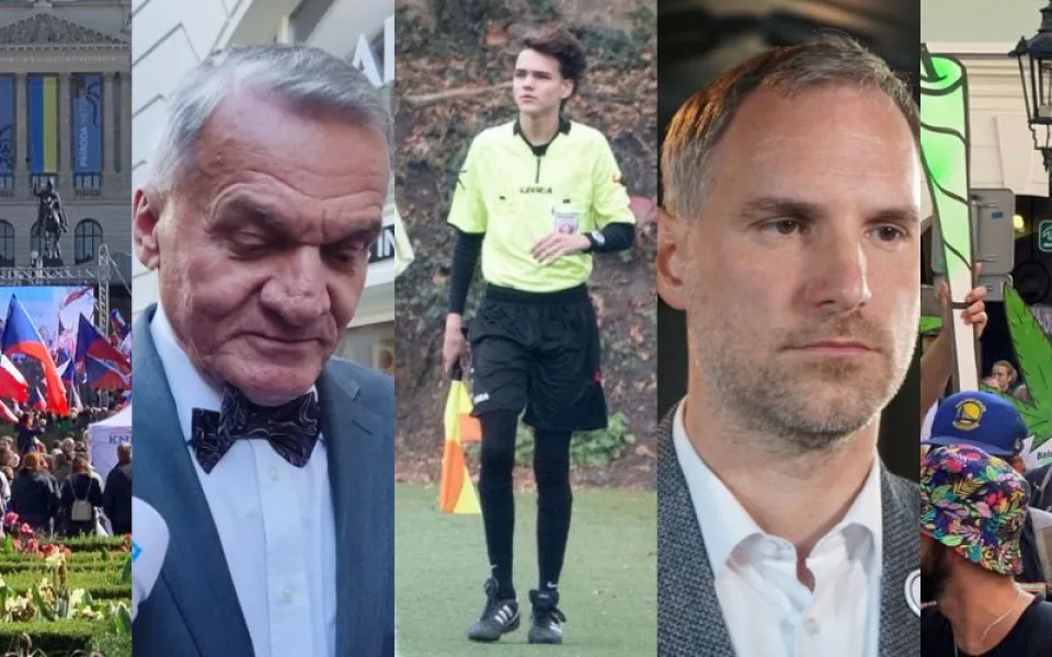 ZÁŘÍ 2022: Volby, volby, volby, demonstrace a napadený rozhodčí