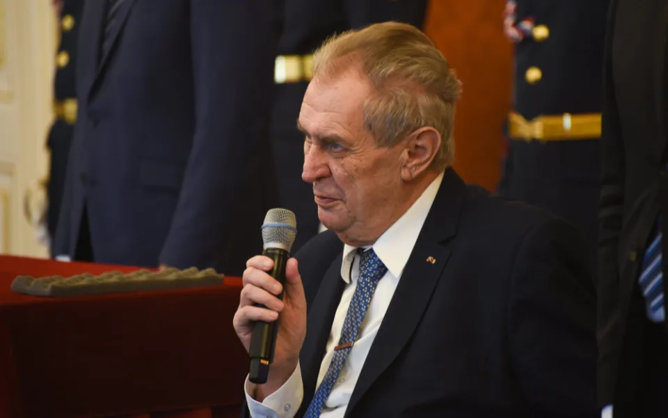 Prezident Miloš Zeman