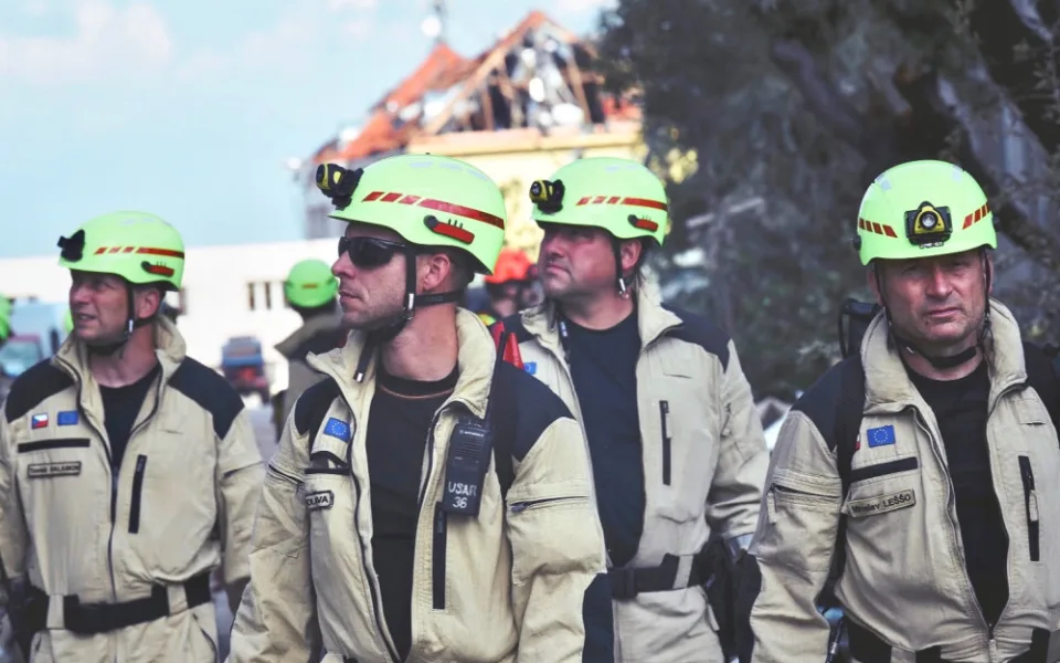 Pražští hasiči vyrážejí na pomoc do Turecka, které zasáhlo zemětřesení