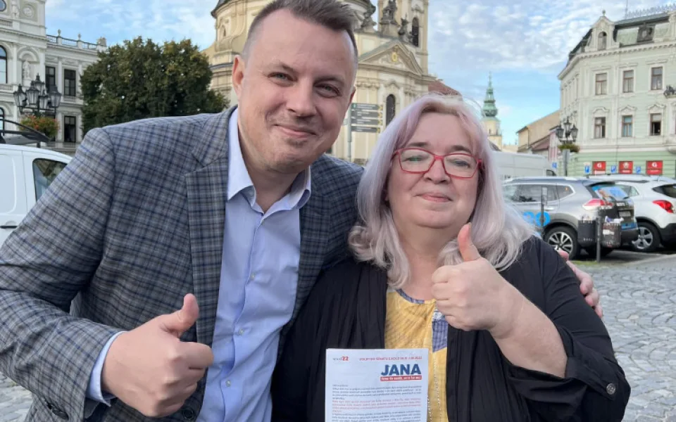 Jindřich Rajchl a Jana Zwyrtek Hamplová