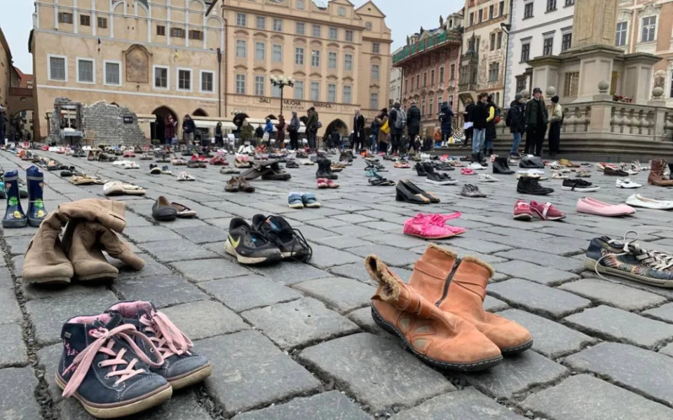Instalace Amnesty International z února tohoto roku