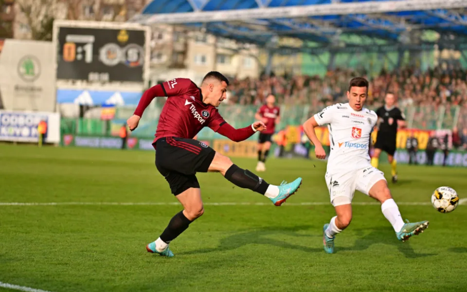 Sparta porazila v Mladé Boleslavi Hradec 2:0