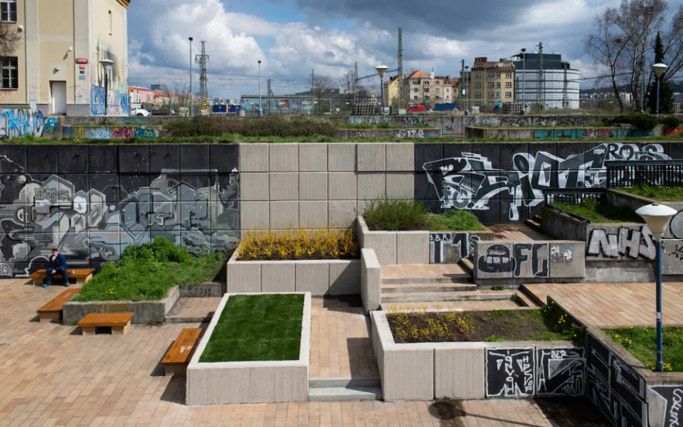 U metra Vltavská je nová výstava, poslední před zahájením stavby