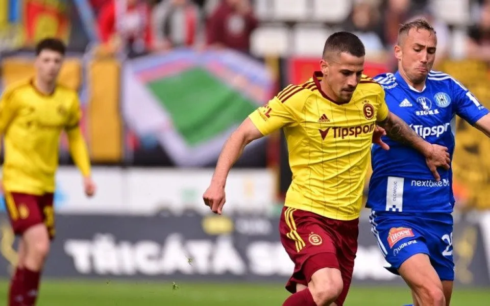 Sparta porazila Olomouc 1:0, dál vede tabulku