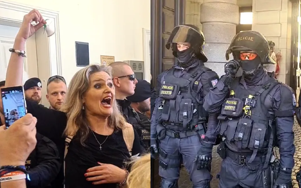 Jana Peterková u soudu.