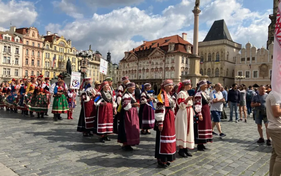 V Praze se představily amatérské folklorní soubory z celého světa