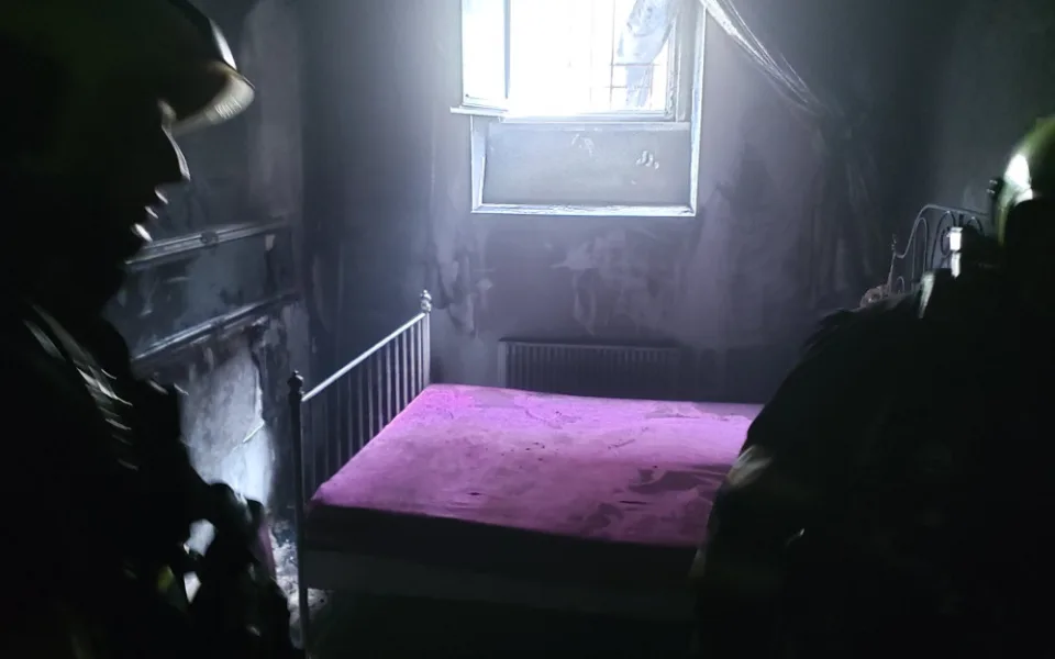 Pokoj byl součástí nevěstince.