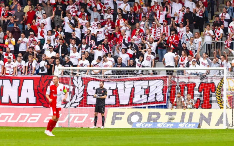 Slavia remizovala v Jablonci 1:1 a poprvé v sezóně ztratila body
