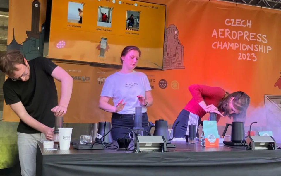 V pražských Nuslích se v sobotu rozhodlo o mistru republiky v Aeropressu