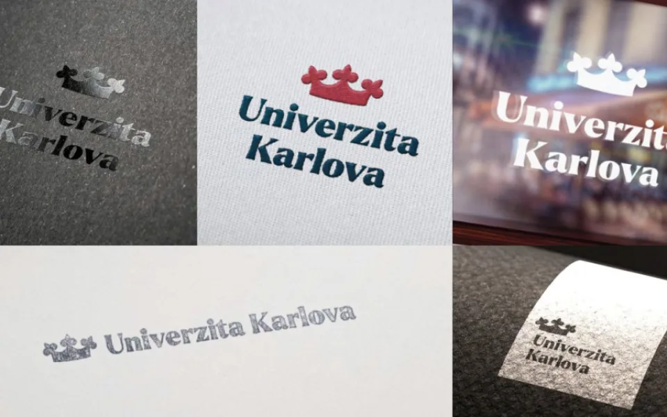 Univerzita Karlova představila nový vizuální styl. Stál 425 tisíc korun