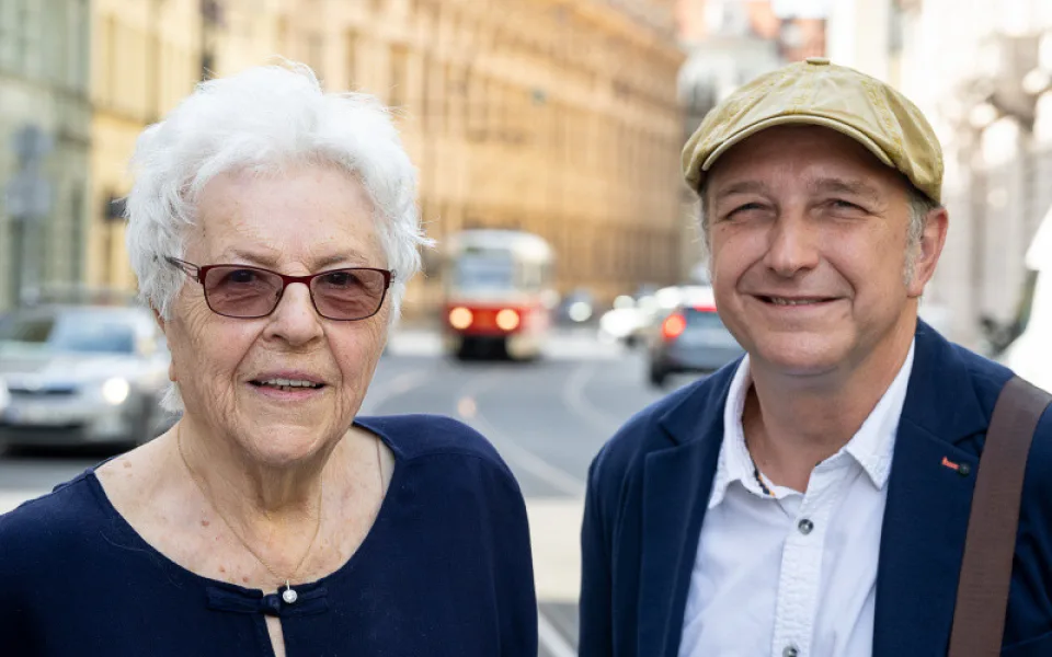 Dagmar Hazdrová a Jan Vondráček
