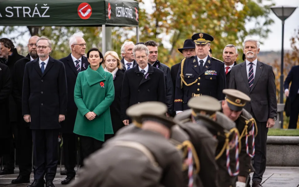 Památku zakladatele Československé republiky uctil prezident, politici i