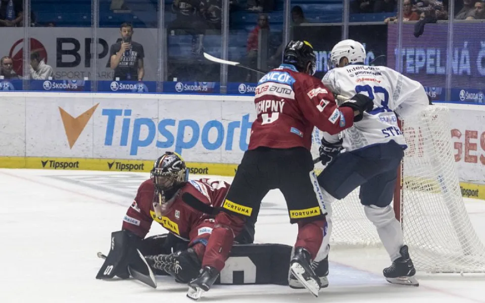 Hokejisté Sparty porazili doma Plzeň pošesté v řadě, tentokráte 5:3