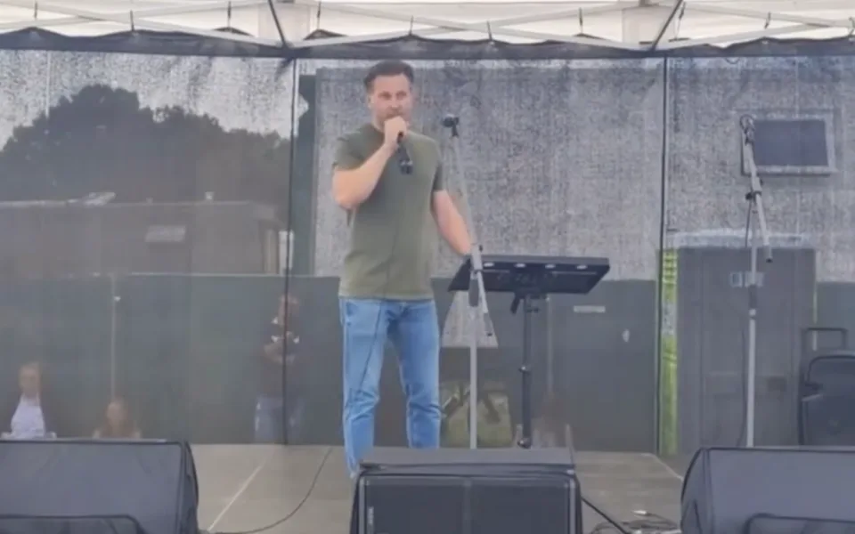 Jakub Netík v září na Letné.