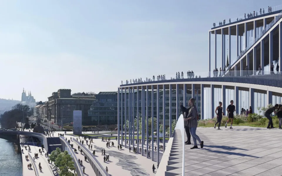 Architekti dopracovali studii Vltavské filharmonie, předají ji v únoru. Stavět se začne za tři roky