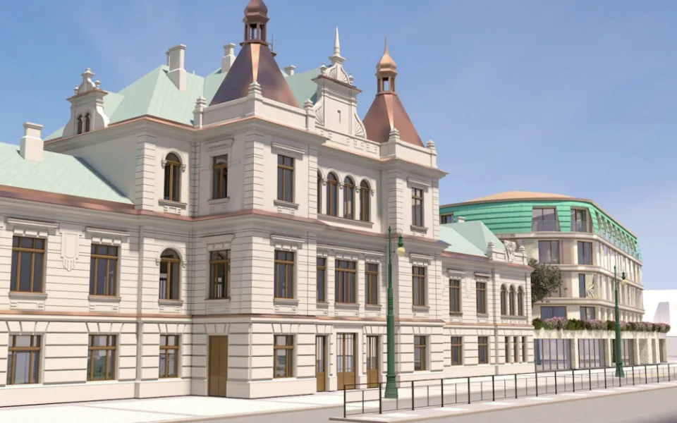 VIZUALIZACE: Mikrobyty a promenáda s obchody. Tak bude vypadat nádraží Vyšehrad.
