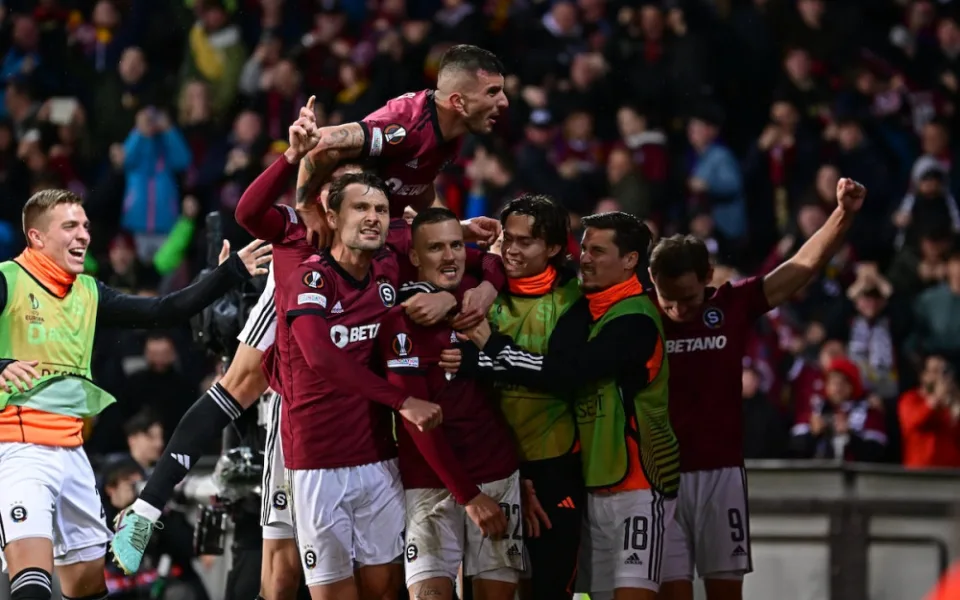 Sparta je v osmifinále Evropské ligy, v odvetě zdolala Galatasaray 4:1