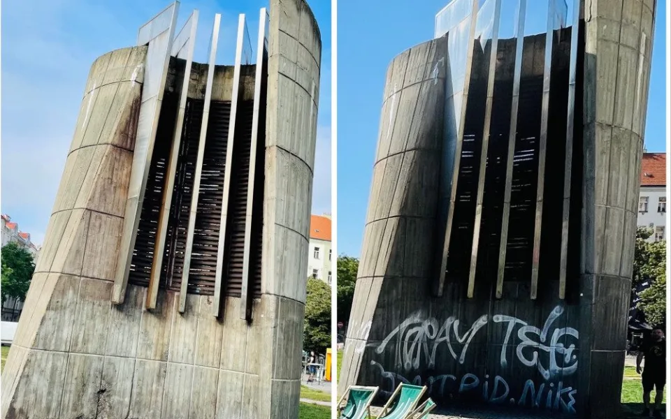Magistrát plánuje odstranit výdech metra na Jiřího z Poděbrad, čelí pro to kritice