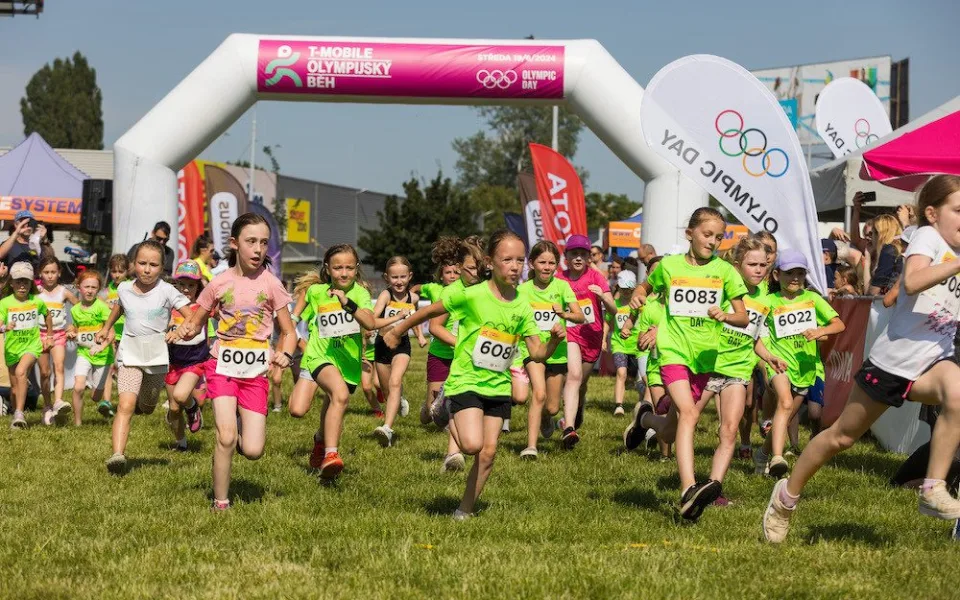 Rekordních 68 tisíc dětí na startu! Olympijský běh opět rozhýbal Česko