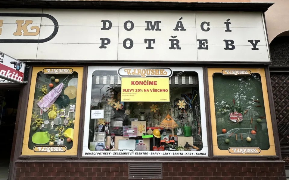 Železářství Rousek v Nuslích po 139 letech zavírá. Tržby klesly o polovinu