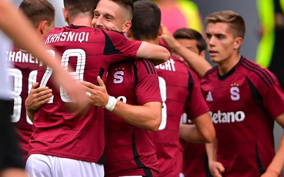 Sparta před odjezdem na soustředění do Německa porazila Trnavu.