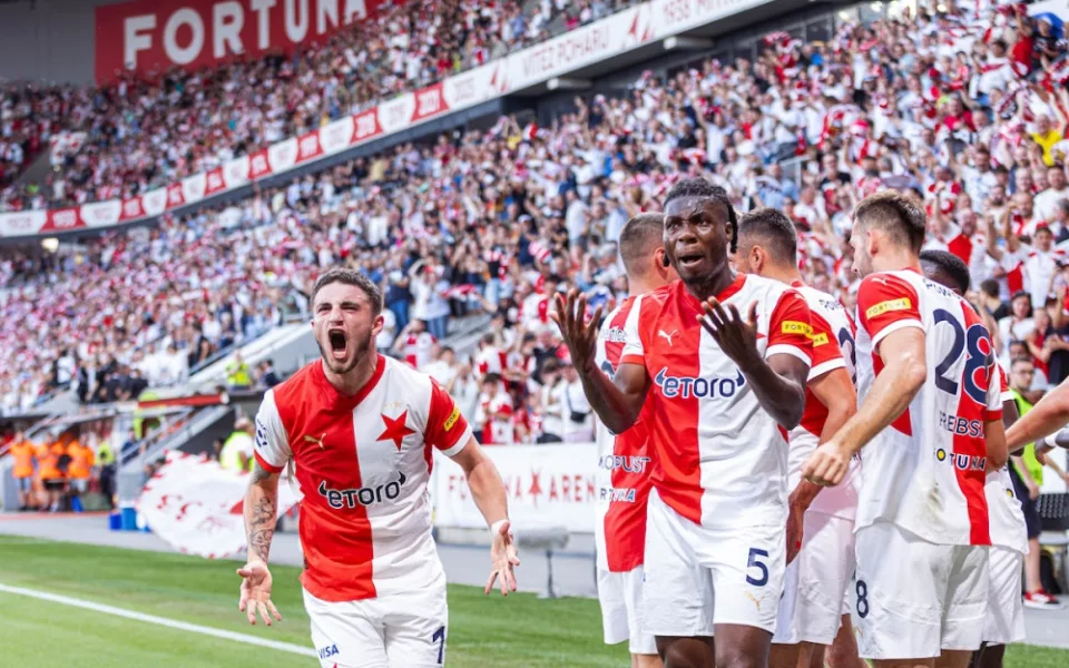 Slavia na úvod kvalifikace Ligy mistrů porazila Union 3:1, dva góly dal Chorý
