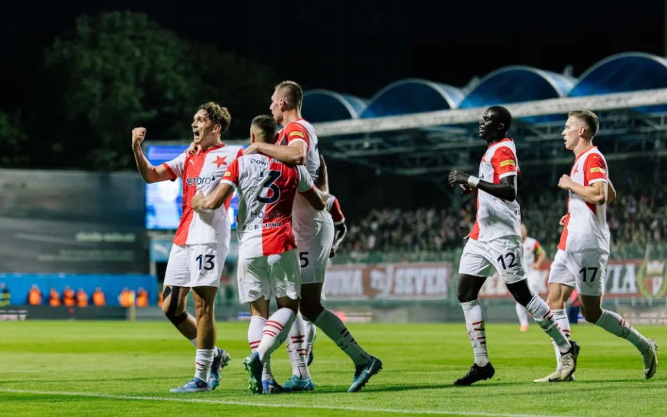 Slavia vyhrála 2:0 v Mladé Boleslavi a posunula se do čela fotbalové ligy