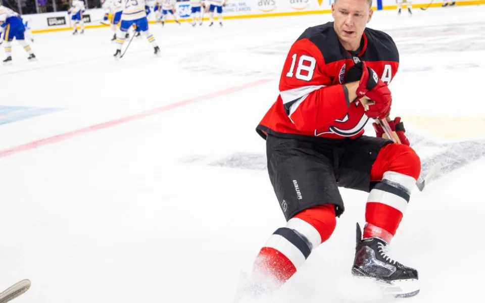 Americký tým Ondřeje Paláta zahájila v Praze sezonu NHL. V O2 areně porazili Buffalo 4:1