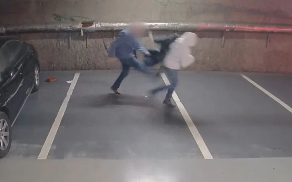 VIDEO: Policisté dopadli mladíka, který v podzemních garážích okradl seniora