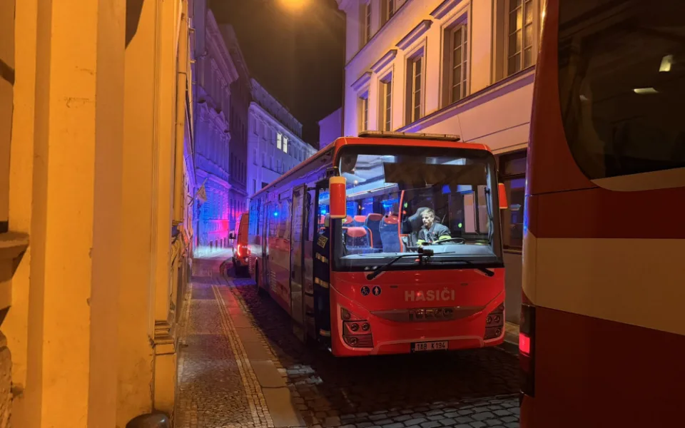 V centru Prahy uniká plyn, hasiči evakuovali lidi ze šesti budov