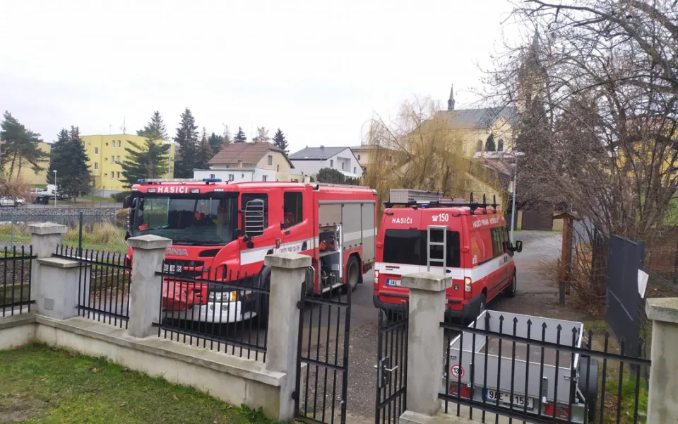 Výjezdová technika nebušických hasičů