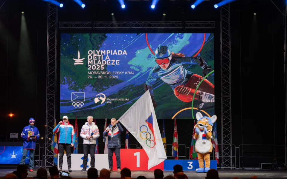 Praha převzala štafetu a příští rok bude pořádat Olympiádu dětí a mládeže
