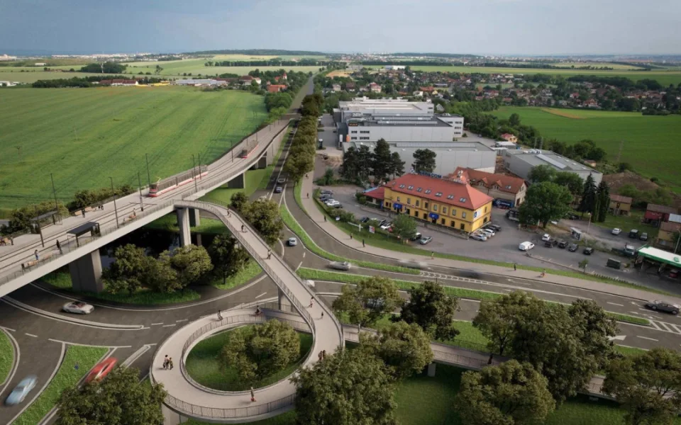 Praha získala územní rozhodnutí na stavbu tramvajové tratě do Zdib
