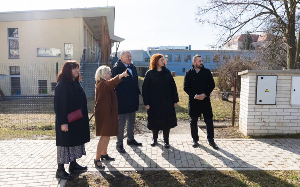 Primátor Svoboda na návštěvě Slivence