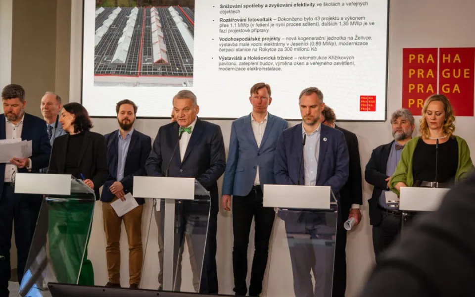 Pražští radní zhodnotili dvouletou práci na tiskové konferenci