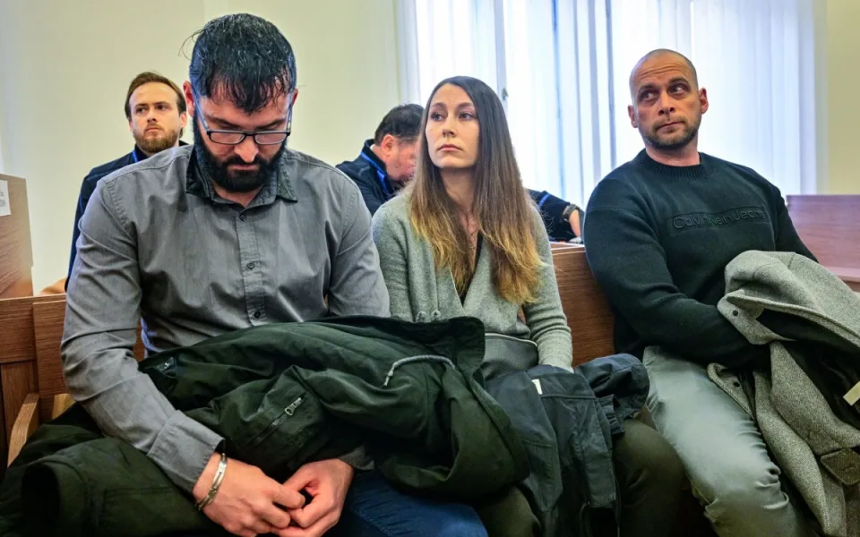 Policista Tomáš Strnad, policistka Martina Kolaříková a policista Tomáš Soukup