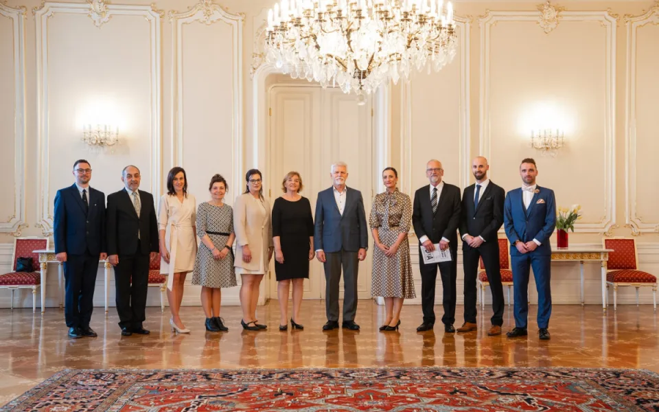 Prezident Pavel přijal na Hradě finalisty ankety o nejoblíbenějšího učitele