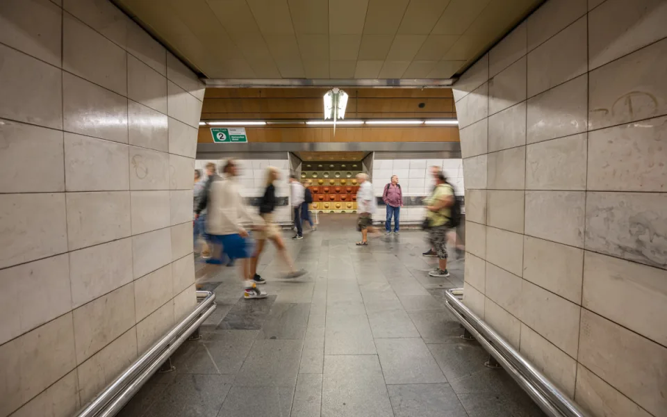 Ilustrační foto, metro, Muzeum, voda