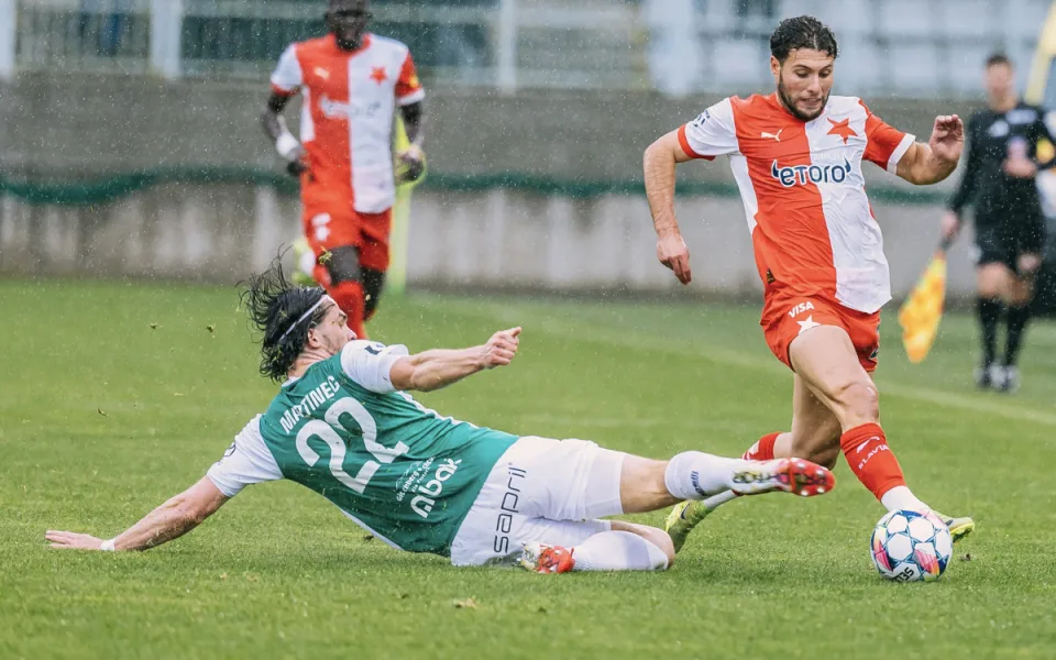Slavia vedení neudržela.