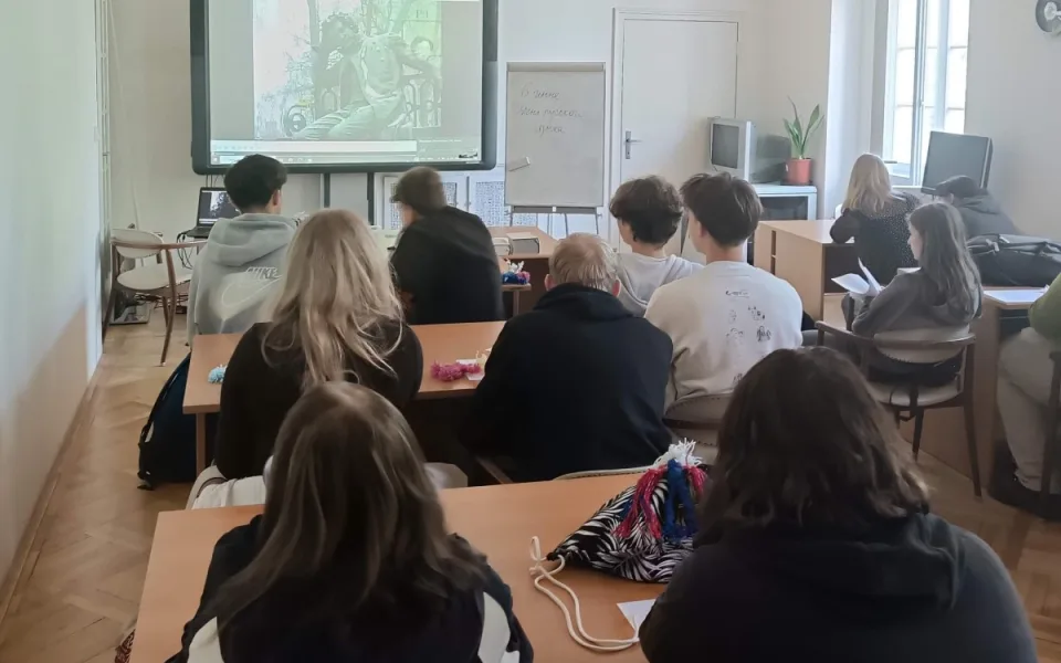 Studentům řekli i o možnosti studovat v Rusku.
