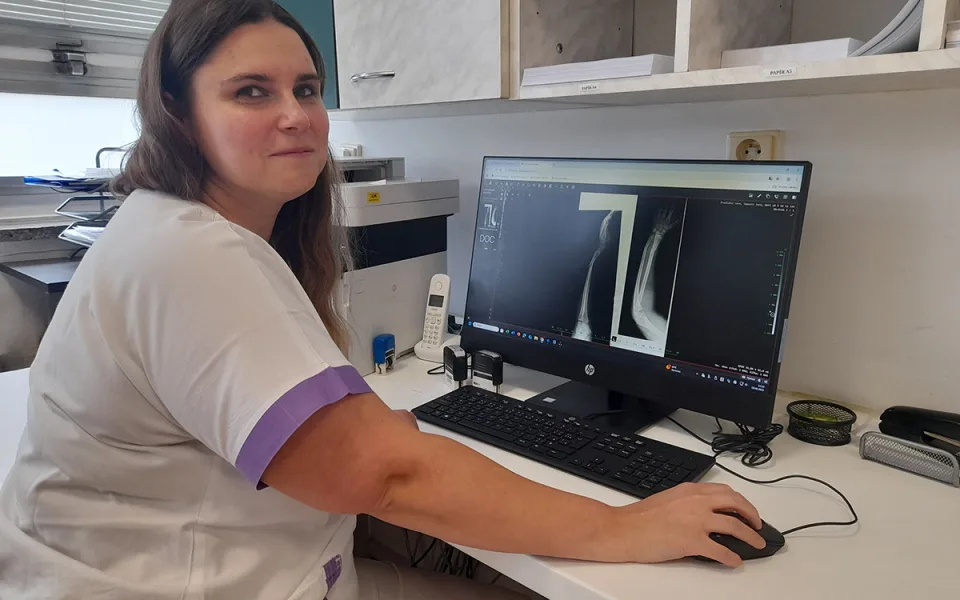 Veronika Schwarzerová, vedoucí sestra chirurgické ambulance Nemocnice AGEL Jeseník