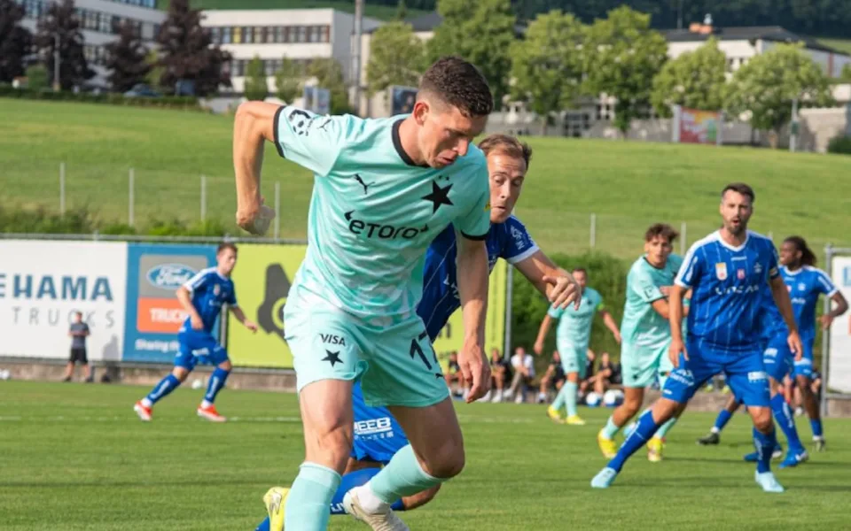 Fotbalisté Slavie porazili na soustředění v Rakousku BW Linec 1:0.