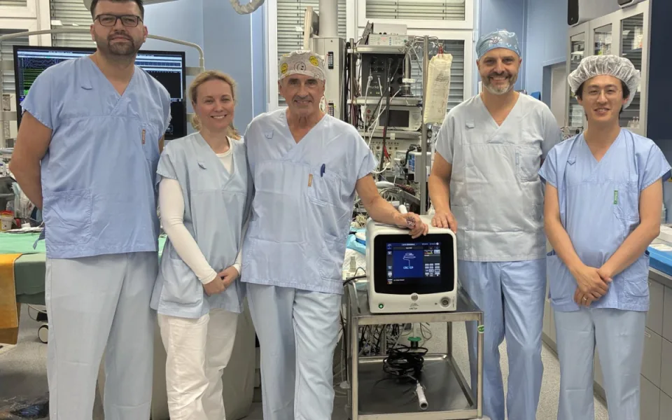 Hlavní řešitel studie MUDr. Petr Peichl a jeho tým z Institutu klinické a experimentální medicíny (IKEM) v Praze, Česká republika