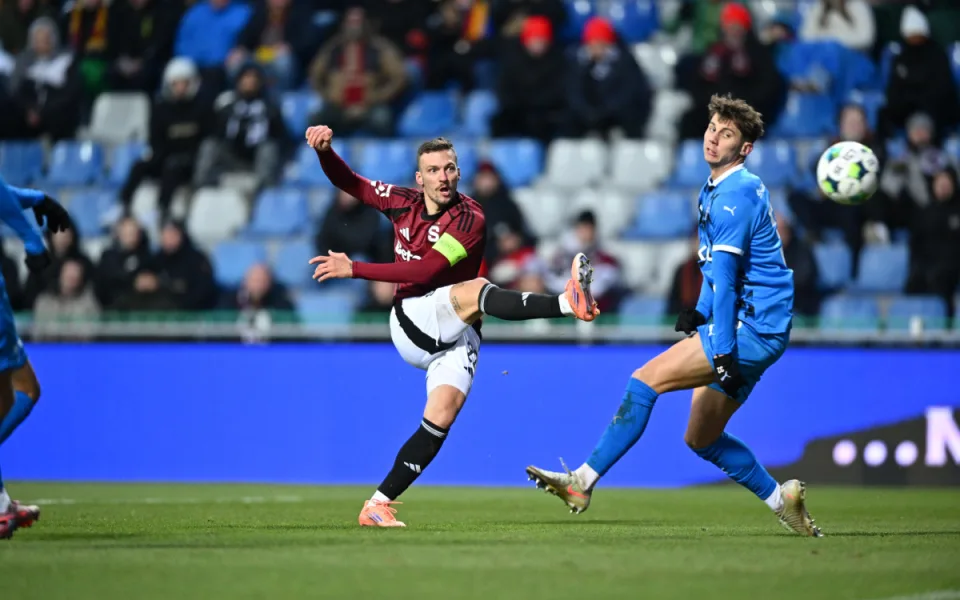 Sparta vyhrála v Boleslavi, Haraslín si připsal gól a asistenci