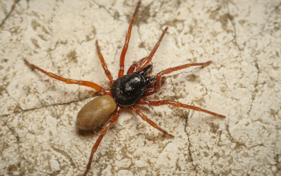 Samice nového, nepohlavně se rozmnožujícího druhu pavouka Dysdera parthenogenetica objevená na pražském Petříně.